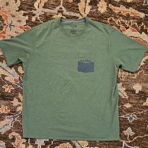 Patagonia XL Men's 100% Cotton  Forest Green Responsibili-Tee